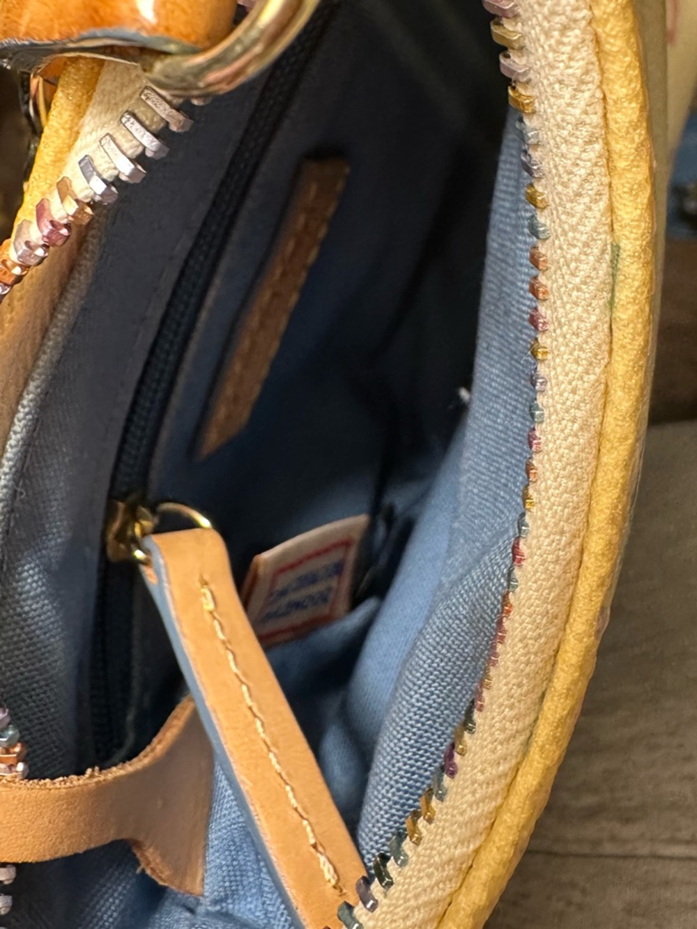 Dooney & Bourke Rainbow Monogram Bitsy Bag - Picture 10 of 14